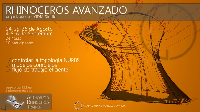 Curso Online Rhinoceros Avanzado / Ciudad de México - Imagen Principal