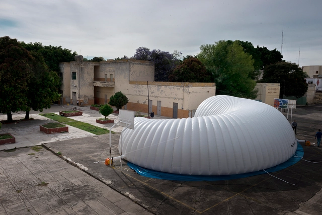 Arquitectura inflable: Museo Itinerante de los Guachimontones en Jalisco, México - Imagen Principal