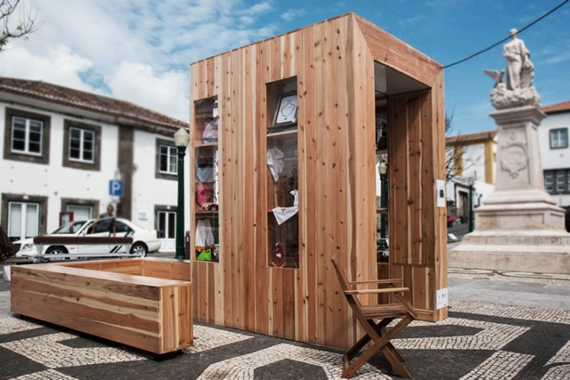 El "PopCraft Kiosk" / André Vieira - Obras De Pequeña Escala