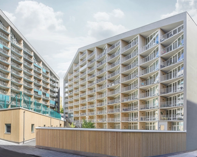 Atrio Västermalms / Joliark  - Vivienda Colectiva