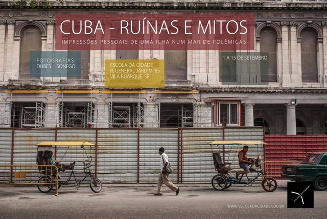 Escola da Cidade promove exposição de fotografias sobre Cuba - Imagem de Destaque