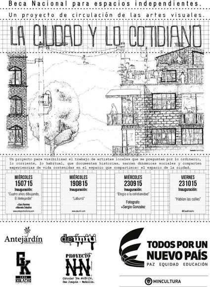 "La ciudad y lo cotidiano": Artes visuales y Ciudad / Medellín - Imagen Principal