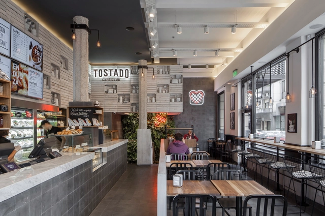 Tostado Café Club / Hitzig Militello Arquitectos - Interiores De Cafeterías