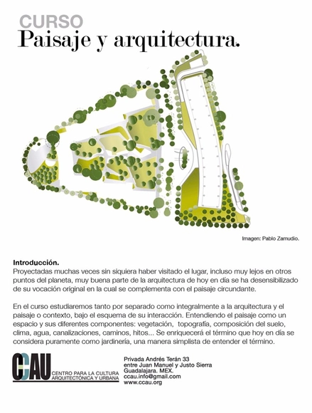 Curso CCAU 'Paisaje y Arquitectura' / Guadalajara - Imagen Principal