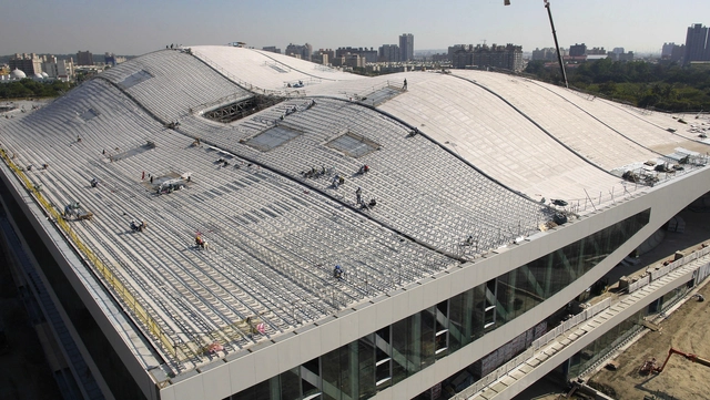 En construcción: Centro Nacional Kaohsiung para las Artes / Mecanoo - Artes Escénicas 