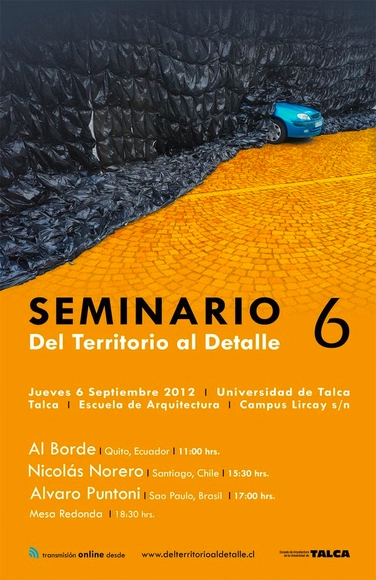 6º Seminario del Territorio al Detalle: Al Borde / Alvaro Puntoni / Nicolás Norero - Edificios Públicos
