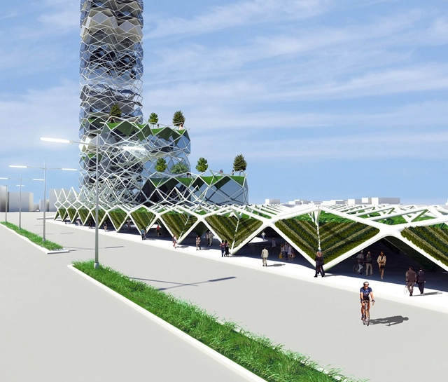 Vertical Park / Jorge Hernandez de la Garza - Infraestructura