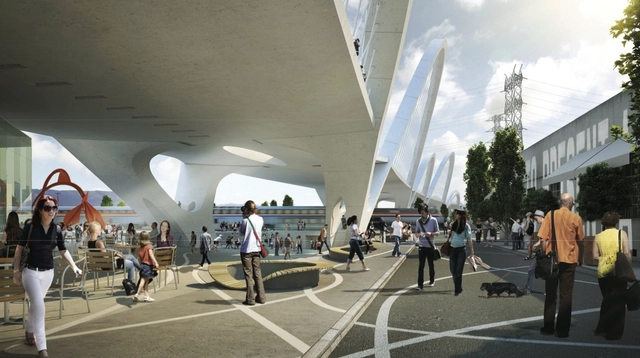 HNTB's winning concept for LA's 6th Street Viaduct Replacement Project - Featured Image