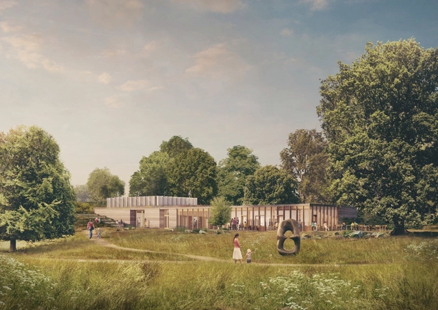 Feilden Fowles Designs New Visitor Center for Yorkshire Sculpture Park  - Garden, Forest