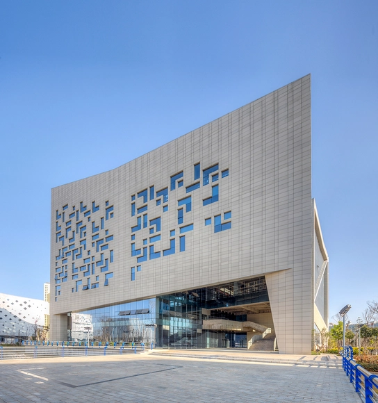 曲靖文化中心图书馆 / Hordor Design Group + 时境建筑 - 图书馆