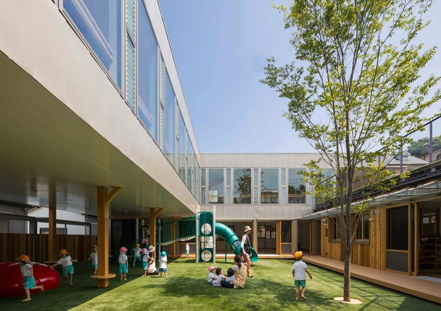 Guardería Infantil TAKENO / Tadashi Suga Architects - Kindergarten