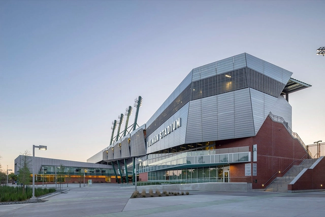 Yulman Stadium at Tulane University /  Multistudio - Exterior Photography, Football Stadium, Facade