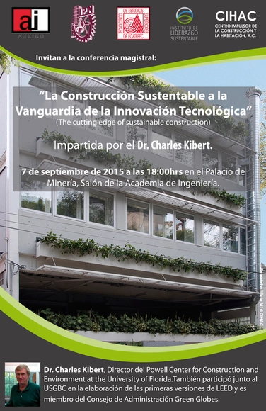 Conferencia  'La Construcción Sustentable a la Vanguardia de la Innovación Tecnológica' / Ciudad de México  - Imagen Principal