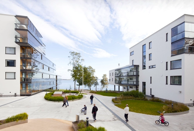 Viviendas en East Lauttasaari / Arkkitehdit NRT Oy - Apartamentos