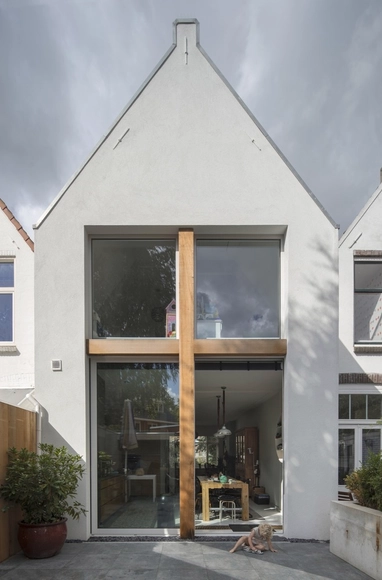Casa Esticada / Ruud Visser Architecten - Ampliação