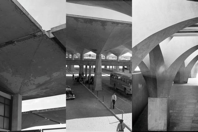 Clássicos da Arquitetura: Três Terminais Modernos - Transporte, Fachada, Arco