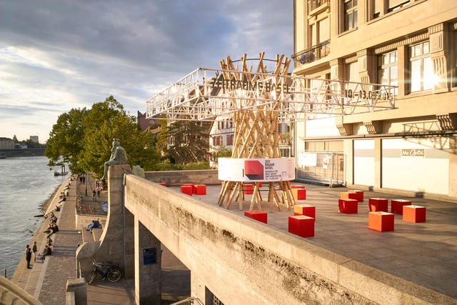 HHF Architects Design Moving Pavilion for ZeitRäume in Basel - Featured Image