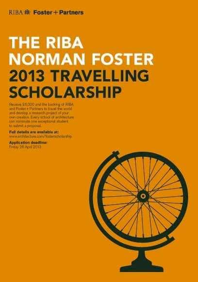 2013 RIBA Norman Foster Travelling Scholarship - Featured Image