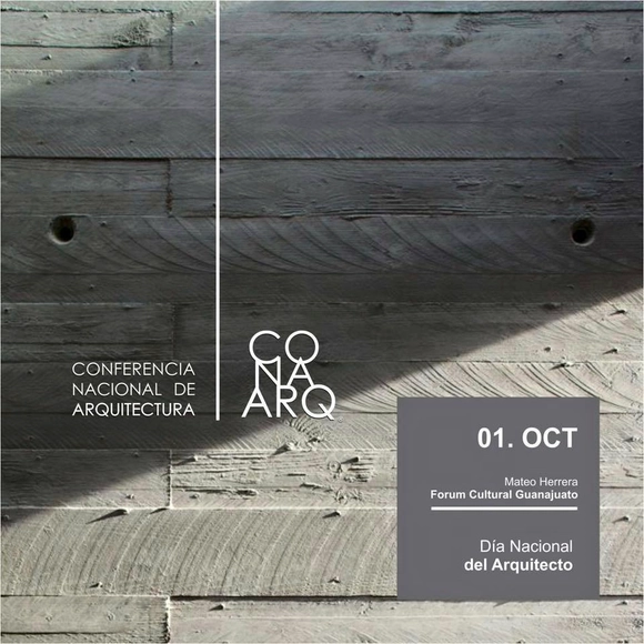 Conferencia Nacional de Arquitectura, conmemorando el Día del Arquitecto / Guanajuato - Imagen Principal