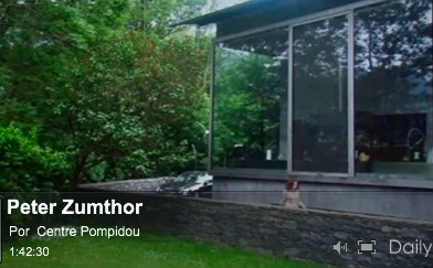 Peter Zumthor lecture at the Centre Georges Pompidou - Featured Image