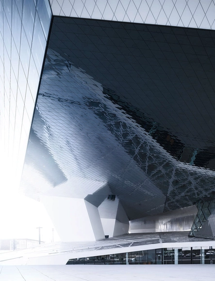 Porsche Museum / Delugan Meissl, photos by Michael Schnell - Featured Image