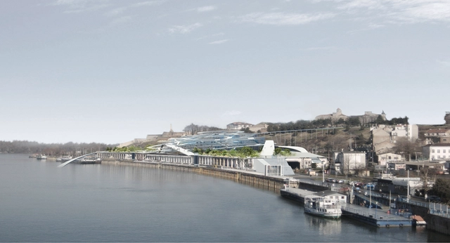 Beton Hala Waterfront Center / Sou Fujimoto Architects - Featured Image