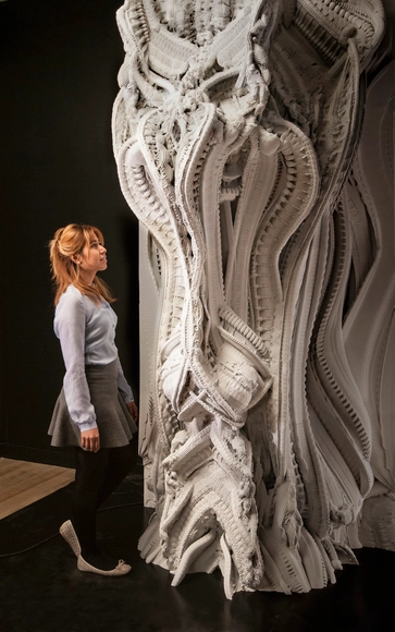 Arabesque Wall: impressão 3D de uma parede composta por 200 milhões de superfícies - Imagem de Destaque