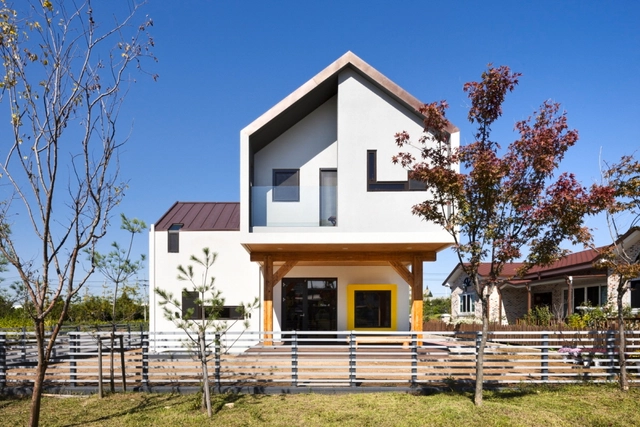 Casa-em-T Iksan / KDDH architects - Casas