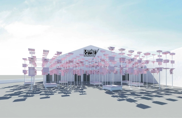 Harvard GSD Designs UNBUILT Pavilion for Design Miami - Featured Image