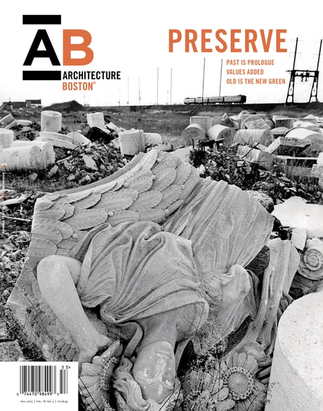Preservation Takes the Spotlight in Fall Issue of ArchitectureBoston - Featured Image