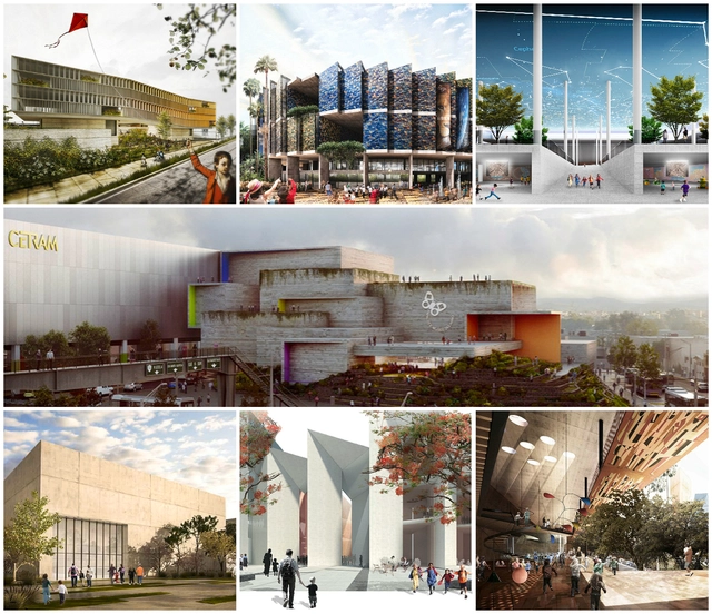 Finalistas del Concurso Nacional de Arquitectura Papalote Museo del Niño Iztapalapa / México - Imagen Principal