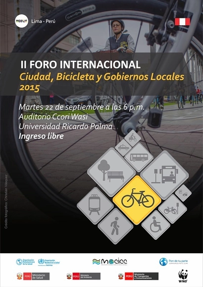 II Foro Internacional "Ciudad, bicicleta y gobiernos locales" 2015 - Imagen Principal