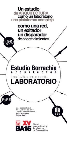 Exposición 'Laboratorio' de Estudio Borrachia en la Bienal Internacional de Arquitectura de Buenos Aires - Imagen Principal
