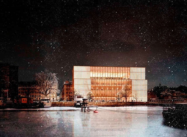 Chipperfield responde a las críticas reduciendo escala de la nueva sede del Premio Nobel - Imagen Principal