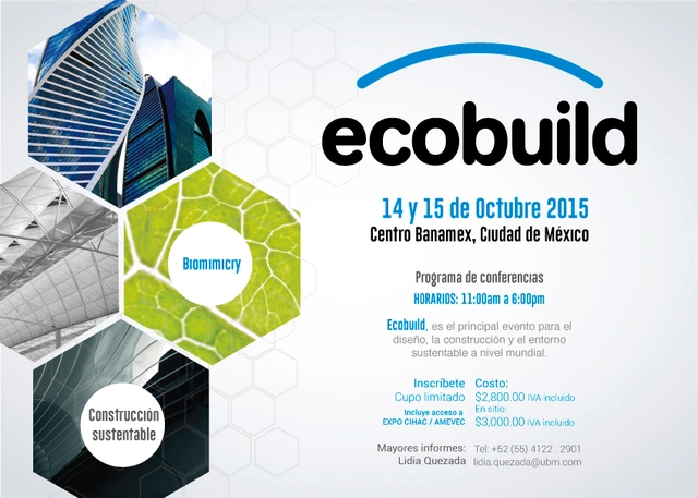 Expo CIHAC Ecobuild / Ciudad de México [¡Sorteamos un cupo!] - Imagen Principal