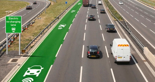 Reino Unido iniciará este año las pruebas para construir una carretera que cargue autos eléctricos - Imagen Principal