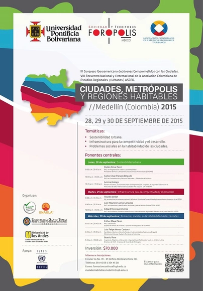 Ciudades Metrópolis y Regiones Habitables / Medellín - Imagen Principal