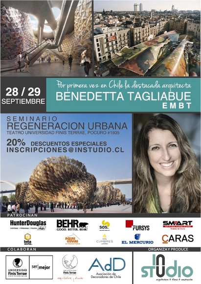 Seminario 'Regeneración Urbana' con Benedetta Tagliabue / Santiago - Imagen Principal