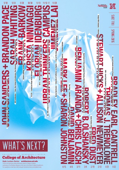 UNL College of Architecture 2015/2016 Hyde Lecture Series - Featured Image