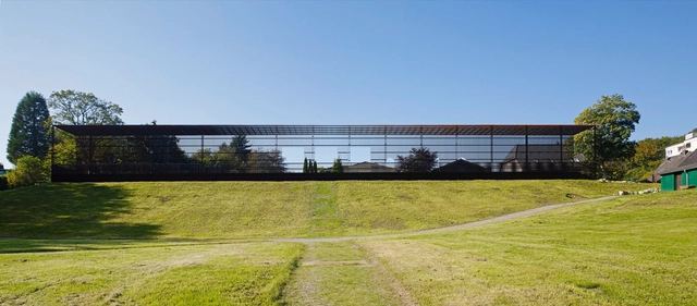 Villa B / Schneider + Schumacher - Pavilion, Garden, Fence, Facade