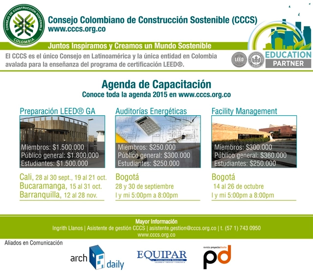 Consejo Colombiano de Construcción Sostenible presenta agenda académica sobre temáticas verdes - Imagen Principal