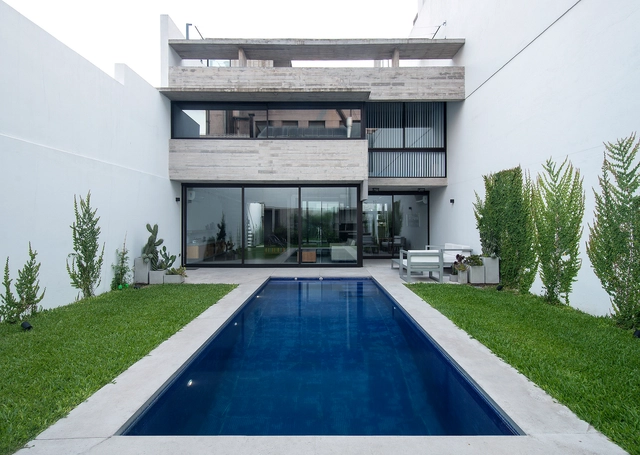 2 Casas CONESA / BAK Arquitectos - Casas, Jardín, Fachada