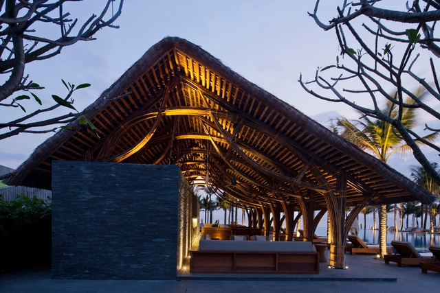 Bar de Playa Naman Retreat / Vo Trong Nghia Architects - Bar