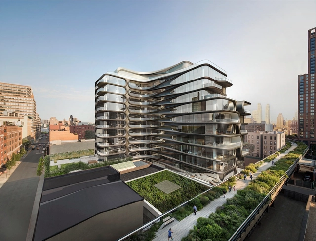 Zaha Hadid publica nueva imagen de su primer edificio residencial en Nueva York - Imagen Principal