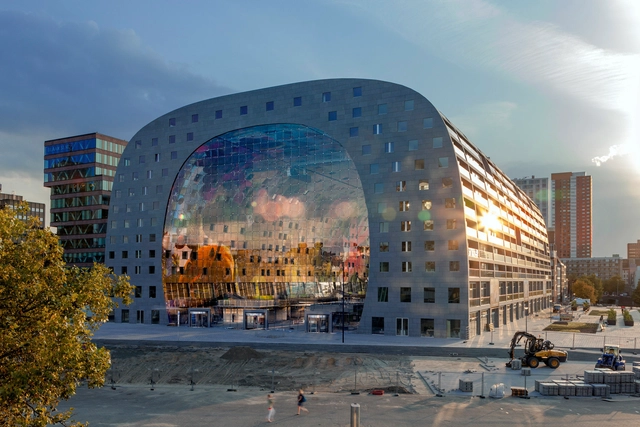 MVRDV's Markthal Rotterdam Wins European Property Award - Featured Image