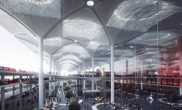 Perkins+Will é selecionado para projetar a "Airport City" em Istambul  - Imagem de Destaque