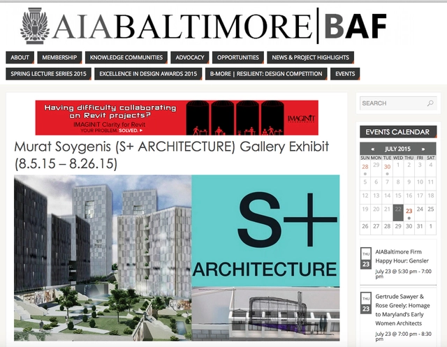 S+ ARCHITECTURE's Recent Projects on Display at AIA Baltimore - Featured Image
