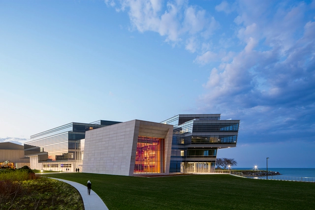 美国西北大学 Ryan 中心 / Goettsch Partners - 大学