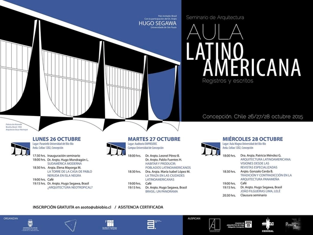 Seminario de Arquitectura Aula Latinoamericana - Registros y escritos / Concepción - Imagen Principal