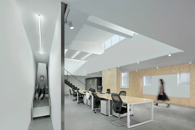 Transformación Jingyuan No.22 / C+ Architects - Interiores De Oficina